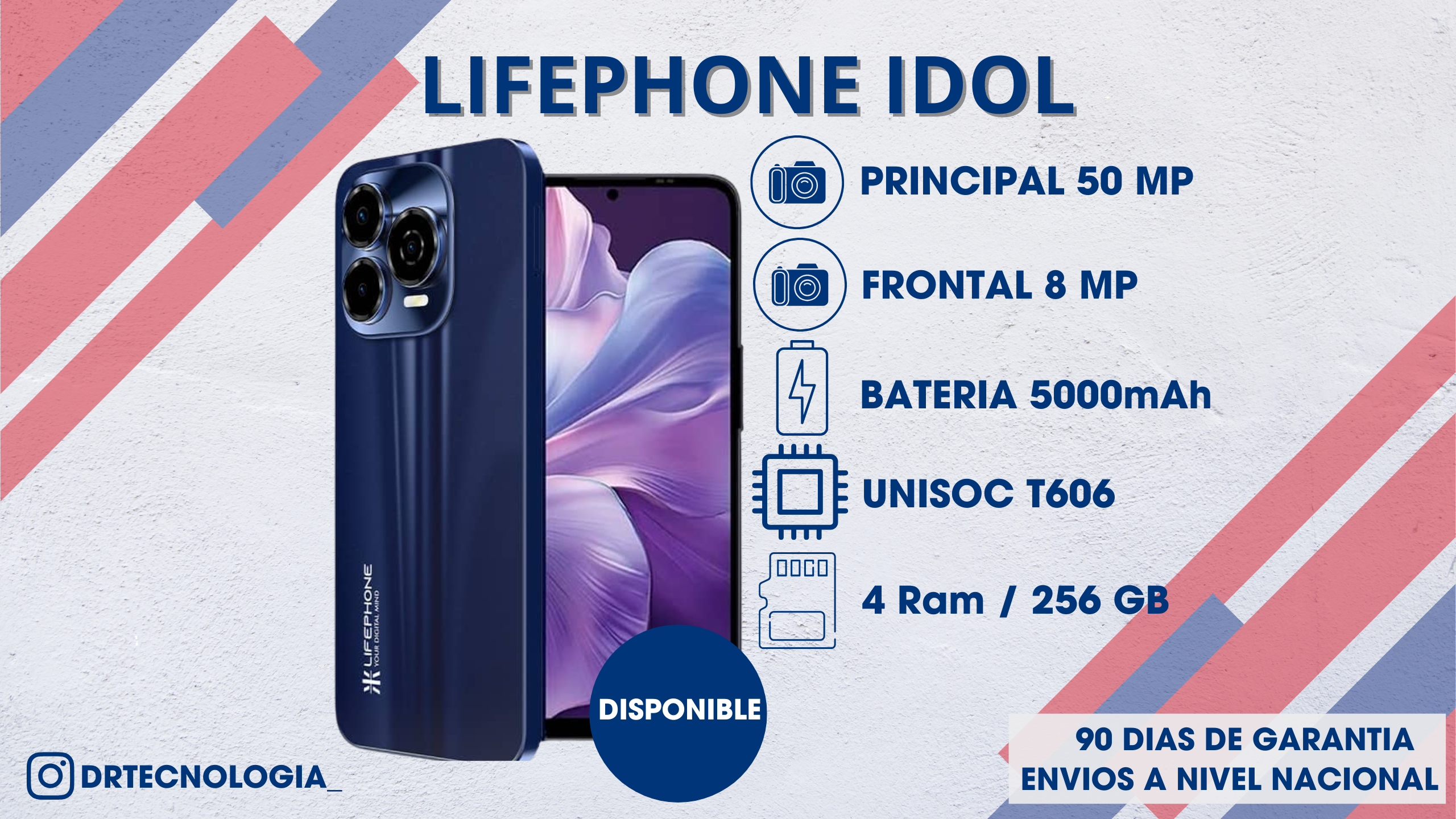 TELEFONO LIFEPHONE IDOL 4/256GB 